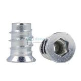 M6 12x15 Mm. Zamak Metal Dübel-30 Adet