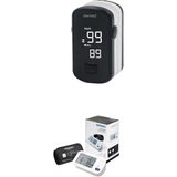 M6 HEM-7360-E Dijital Koldan Tansiyon Aleti + Skormed BM1000E Parmak Tipi Pulse Oksimetre - Çok Renkli