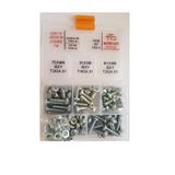 M6 Ysb Vida Somun Pul Seti 180 Parça M6 Boy 15-20-25-30 MM