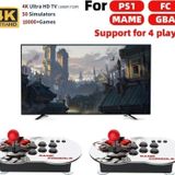 M9 64GB Arcade Retro 4K HDMI Oyun Konsolu 10000 Oyun Çift Kontroller