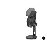 M9 Profesyonel Gaming Rgb Mikrofon 48 Khz / 16 Bit Type-C - Siyah