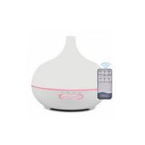 M90 Aroma Difüzör Gece Işığı 7 Led Nemlendirici Kumandalı Buhar Makinesi 550 ml