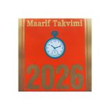 Maarif Yayınları 2026 Küçük Boy Saatli Maarif Takvimi