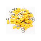 Maasco 15 Adet Maasco Yuvarlak Tip Kablo Ucu Terminal Pabuc 4-6 Mm2 Sarı (4.0-6.0 Mm2)-M6 Delik