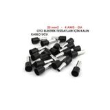 maasco 25 mm kabloya göre (4 Awg) Izoleli Kablo Yüksüğü (25 Adet) pabuç