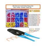 Maasco 290 Adet Yuvarlak, Çatal, Dışı ve Erkek Kablo Pabucu + Yyt-7 Sıkma Pensesi 0,5-6 Mm2 Pabuç