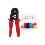maasco Hsc8 6-4A terminal sıkma pensesi + 1200 adet yüksük seti kablo pabucu (yac-8)