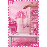 Mabbels Barbie Girl - Bez Omuz Çantası Gabardin Pembe