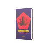 Mabbels DFT-388265 Sert Kapak Harry Potter Kurbağa Mor 80 Yaprak 9x14 cm Mini Defter