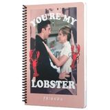 Mabbels DFT-388463 Friends Youre My Lobster Pembe 80 Yaprak 17x24 cm Spiralli Defter
