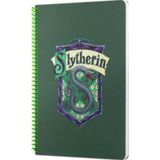 Mabbels DFT-388579 Harry Potter Slytherin Yeşil 80 Yaprak 17x24 cm Spiralli Defter