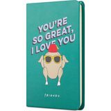 mabbels friends sert kapak lastikli mini not defteri hindi yeşil 80 yaprak çizgisiz 9x14cm dft-388296 - Karışık