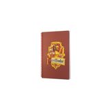 Mabbels Gryffindor Spiralli Defter Kiremit Rengi Çizgili 95 Yaprak Harry Potter