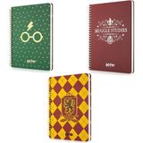 Mabbels Harry Potter Butik Defter Seti 3'lü