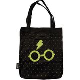 Mabbels Harry Potter Gözlük Bez Çanta - Siyah
