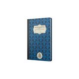 mabbels harry potter hogwarts ravenclaw sert kapak butik not defteri lacivert 80 yaprak çizgisiz 15x21cm dft-388173 - Karışık
