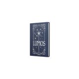 Mabbels Harry Potter Lumos Sert Kapak Butik Defter Lacivert Çizgili 80 Yaprak