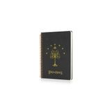 Mabbels Lord Of The Rings (yüzüklerin Efendisi) Siyah Butik Defter Çizgili - 24x17cm - 96 Yaprak