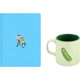 Mabbels Rick And Morty Haftalık Ajanda ve Mabbels Rick And Morty Mug - Mavi