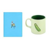 Mabbels Rick And Morty Haftalık Süresiz Ajanda ve Pickle Rick / Rick & Morty Mug