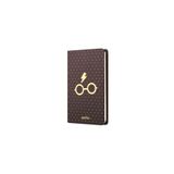 Mabbels Sert Kapak Lastikli Mini Defter Gözlük Bordo 14x9 Çizgisiz 95 Yaprak Harry Potter