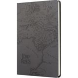 Mabbels The Lord Of The Rings Orta Dünya Haritası Sert Kapak Butik Defter Siyah Lord Of The Rings Çizgili