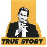 Mabbels ''True'' Story-Barney Kitap Ayracı Mıknatıslı 1 Adet Sarı Renkli Özel Kesim