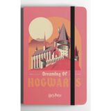 Mabbels Yayınevi Mabbels Harry Potter Sert Kapak Mini Defter Hogwarts Pembe