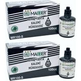 Mabber Beyaz Tahta Kalemi Mürekkebi 2 Adet 100 cc