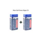 Mabber Mavi Sınav Silgisi 2'Li Set Yumuşak Soft Iz Bırakmaz