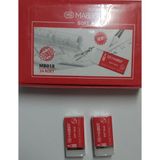 Mabber Soft Beyaz Iz Bırakmayan, Kokusuz, Yumuşak Silgi 7li Set