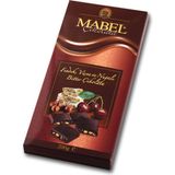 Mabel Fındık Vişne ve Nugalı Bitter Çikolata 200G. - 200 gr