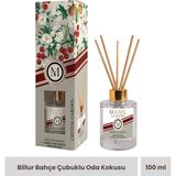 Mabel Luxury Billur Bahçe Çubuklu Oda Kokusu 100 ml - Gri