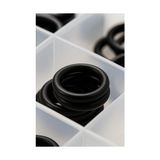 Mabelme 225 Parça Kauçuk O-Ring Conta Seti Su Geçirmez Sızdırmazlık Halkası Assortment Tamir Bakım Seti 18 Farklı Boy Silikon Lastik Conta Seti Musluk Hortum Araç Tesisat Uyumlu - Option-1