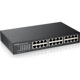 Mabelme 24-Port 10/100/1000 Gigabit Ethernet Unmanaged Switch | Fansız Tasarım