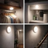 Mabelme 2’li Set Sensörlü LED Kabin Işığı Gece Lambası | 1,5W | 4000K Doğal Beyaz | 150 Lümen | USB Şarjlı | Manyetik & Bantlı | Mutfak Dolabı, Merdiven, Aydınlatma Karanlıkta Harekete Duyarlı - Option-1