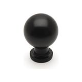 Mabelme 30 mm Siyah Renkli Tek Delikli Kulp - 1BW-Beyaz - Ahşap