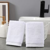 Mabelme 4 Adet Otel Havlusu Pamuklu 50X90CM Beyaz El Havlusu Saç Havlusu 210GR Havlu - 001-Beyaz - Option-1