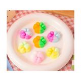 Mabelme 6 Adet Sevimli Mini Sukuşi Kedi Patisi Oyuncaklar, Mochi Squishy Yumuşak Kedi Pençesi, Önleyici Oyuncaklar, Çocuklar ve Yetişkinler Için Sıkmalı Oyuncaklar, Rahatlatıcı Oyuncaklar ve - Ahşap