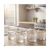 Mabelme 6’lı Kahve Yanı Bardağı Seti 75 ml – Desenli Cam Mini Bardak, Espresso & Türk Kahvesi Su Bardağı, Şık ve Dayanıklı Tasarım - Option-1 - 0 - Siyah