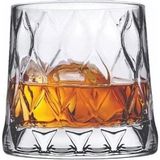 Mabelme 6lı Leafy Viski Bardağı 300 cc 420194 Şeffaf - Option-1 - 0 - Siyah