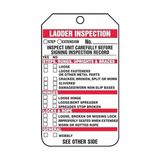 Mabelme Accuform TRS340PTP Merdiven Durum Etiketi, Merdiven Denetimi - “ınspect Unit Carefully Before Signing Inspection ”, 14,61 x 8,26 x 0,04 cm Kalınlık, Rp Plastik, Beyaz Üzerine Kırmızı/siyah (25 - 001-Renkli