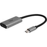 Mabelme Bix BX01HB USB C To 4K@30Hz HDMI Dönüştürücü Alüminyum Taşınabilir Usb-C Adaptörü MacBook Pro, MacBook Air, iPad Pro, Pixelbook, Xps, Galaxy ve Daha Fazlası Için - Option-1