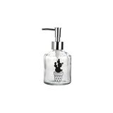 Mabelme Cam Sıvı Sabunluk,kaktüs 2 Desen 300ML 7,6X15,5CM - 0,25 gr