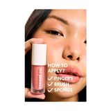 Mabelme Cream Co. Allık Ruj Göz Farı Glow Tint Dusty Rose, Nemlendirici Makyaj, 507 Gülkurusu, Hyaluronik Asit Peptit - Option-1