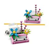 Mabelme Creator 3’ü 1 Arada Çiçekli Daktilo 31169-8 Yaş ve Üzeri Çocuklar Için Keytar Veya Saksıya Dönüşebilen Yaratıcı Oyuncak Yapım Seti, Doğum Günü Hediyesi (363 Parça) - 0 - Siyah