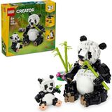 Mabelme Creator 3’ü 1 Arada Vahşi Hayvanlar: Ailesi 31165-8 Yaş ve Üzeri Çocuklar Için Orka Veya Penguene Dönüşen Oyuncak Yapım Seti, Doğum Günü Hediyesi (626 Parça) - 0 - Siyah