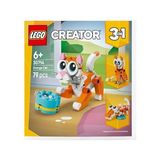 Mabelme Creator Turuncu Kedi 30714 – 6 Yaş ve Üzeri Kız ve Erkek Çocuklar Için Timsaha ve Yuvası, 2 Yumurtası Olan 1 Baykuşa Dönüşebilen Yaratıcı Oyuncak Yapım Seti, Doğum Günü Hediyesi Fikri (79 Parça) - 0 - Siyah