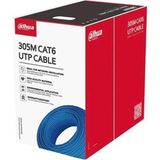 Mabelme Dahua PFM922I-6UN-C 305 Metre U/utp 23AWG Cca Mavi Renk Cat6 Kablo