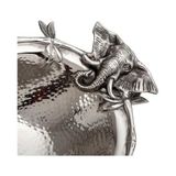 Mabelme Deep Sea Fil Yuvarlak Dekoratif Tabak - 0,5 L